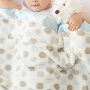 Little Giraffe Luxe™ Dot Baby Blanket